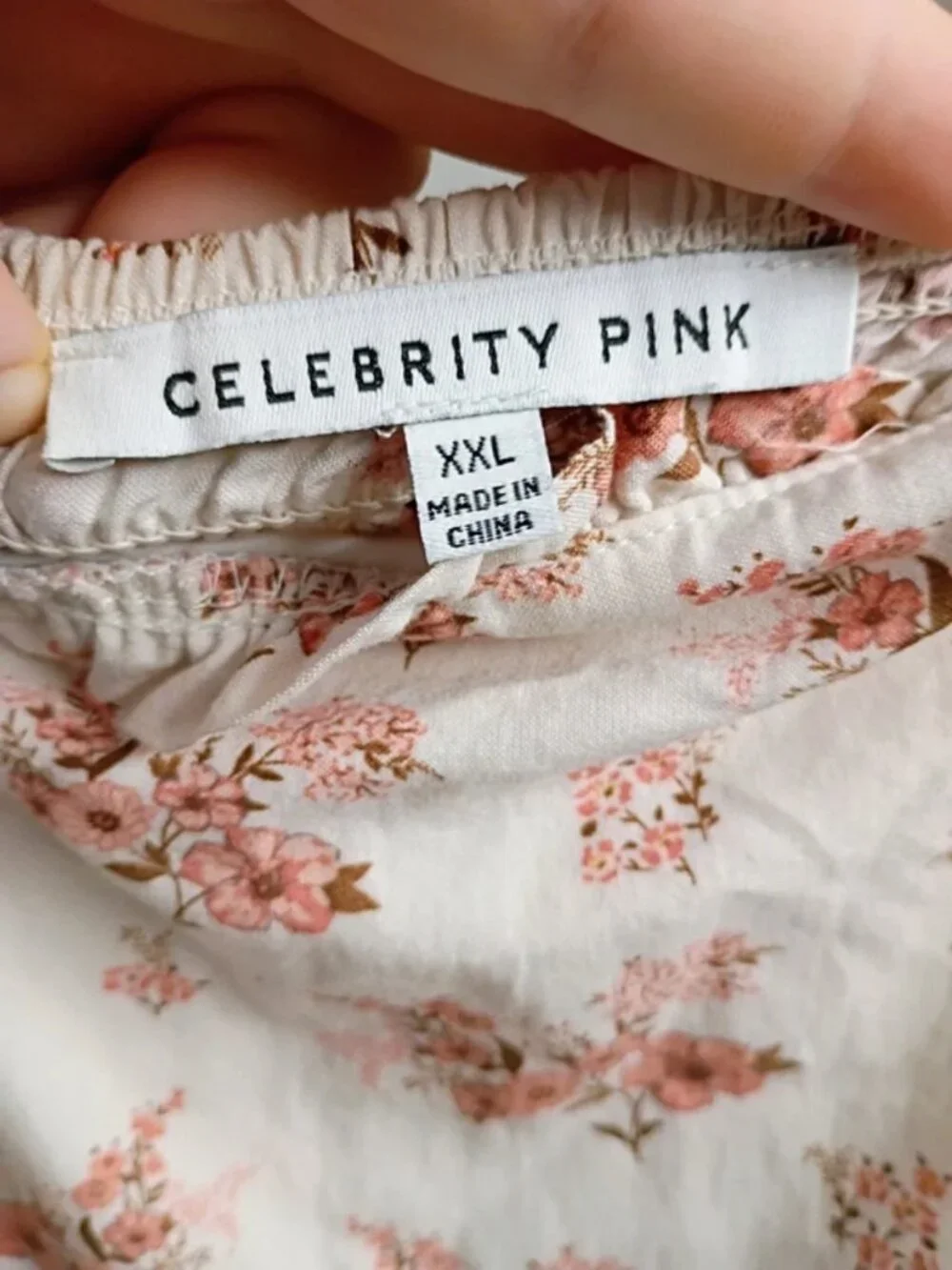 Celebrity Pink Dress XXL